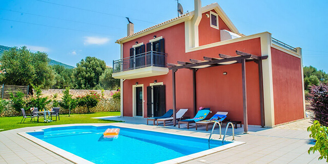 Kefalos Villa con piscina privata a Cefalonia
