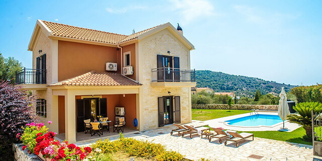 Proris Villa con piscina privata in Cefalonia